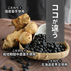 【送料無料】国産菊芋茶×黒豆菊芋茶 各10包 ギフトセット